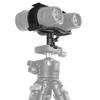 LEOFOTO Binocular Adapter Tray with Arca-Compatible Dovetail Mount, 360 Rotation, 3/8"-16 and 1/4"-20 Mounting Adapter (BC-04) view 4