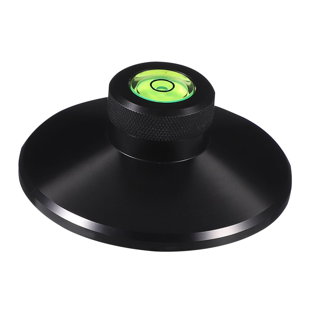 ARTIBETTER 1pc Record Player Stabilizer Clamp Turntable Weight Tool for Improved Sound Quality Ergonomic Design Fits Vinyl Record Players Black