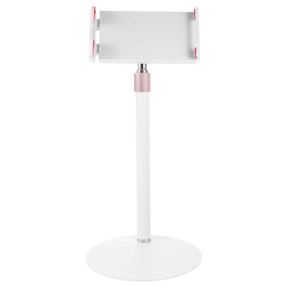 ARTIBETTER 1pc Tablet and Phone Holder Stand Versatile Desktop Support for Lightweight Design for Easy Use Compatible Smartphones and Tablets White