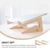 1pc Laptop Stand Ergonomic Height Notebook Holder for Tablets and Magazines Space-Saving Design for Home Office Use Cooling Rack for Convenient Storage view 4