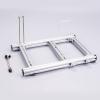 Mtlavishness Itx Computer Open Case Bracket Good Heat Dissipation Split Hardware Structure Aluminum Alloy Bare Frame for Home Silver (Silver) view 2