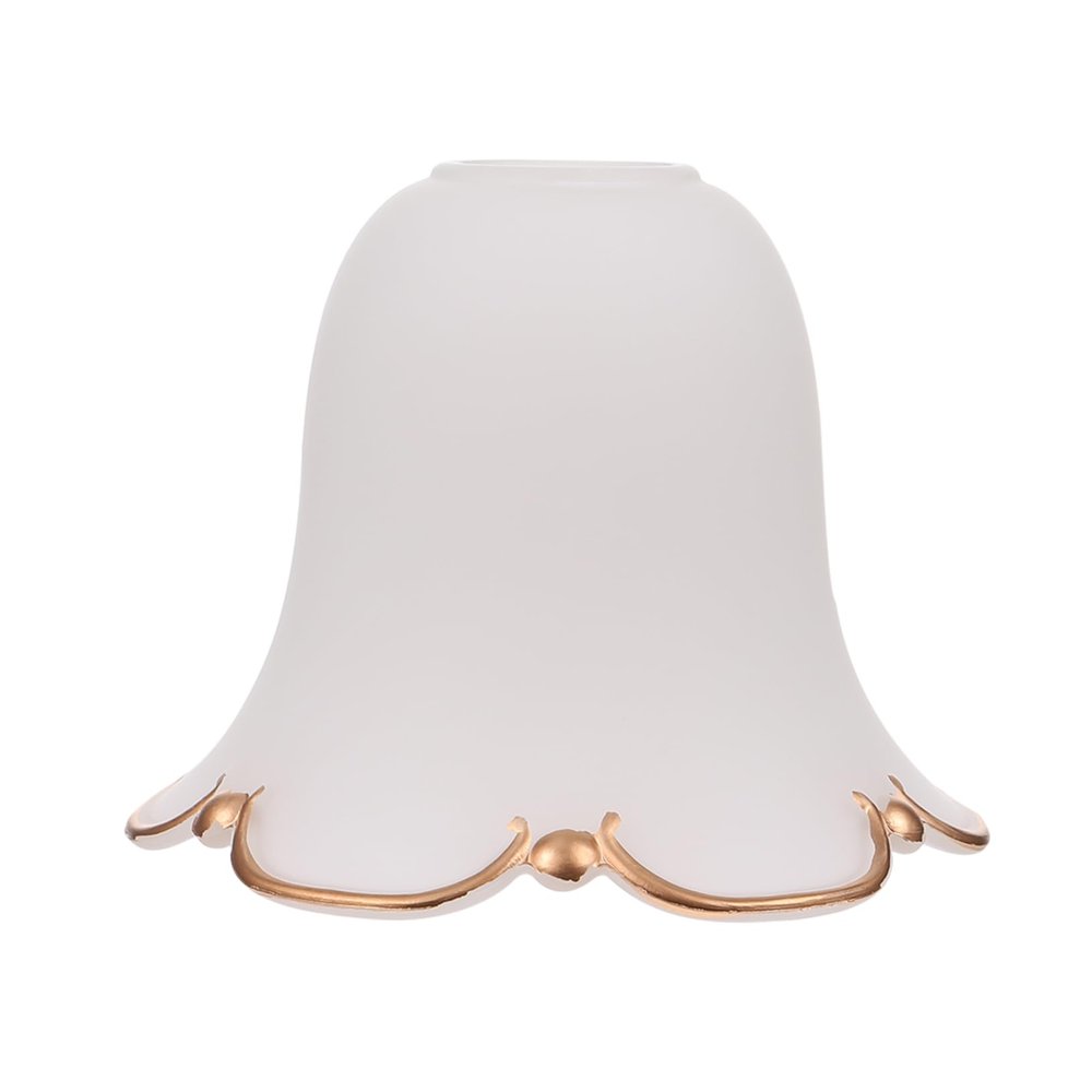 MERRYHAPY 1pc Glass Replacement Lampshade for Table and Pendant Lamps Glass Design for Warm Lighting Bedroom and Living Room Easy to Install Fits Fixtures