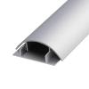 Floor Wall Cable Raceway cord covers management for wires,wire channels to hide wires,wire hiding strip,Wood Grain Wire Hider Management Kit,Ethernet Cable Cover,Cuttable Self Adhesive,100cm/39.4in. view 1