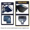 Fitcamx Front 2K+Rear 1080P Dash Cam Adapts for Chevy Bolt EV & EUV LT Premier 1LT 2LT 2022-2024 has Auto-Dimming (HD2-8155), OEM Style, Dual Loop Recording, WiFi&APP, G-Sensor, Easy to Set, 64GB Card view 3