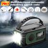 44400mWh/12000mAh Emergency Radio, Hand Crank Portable Solar Radio AM/FM/NOAA Weather Radio with 2 Solar Panels,3 Charging Methods,SOS Alarm,Flashlight,Phone Charger,Compass,Reading Lamp view 3