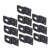 CAXUSD 10pieces Audio Speaker Hanging Bracket Durable Wall-Mounted Hook for Surround Sound Systems and Home Entertainment Easy to Install for Speakers and Wall Art view 1