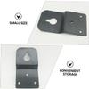 CAXUSD 10pieces Audio Speaker Hanging Bracket Durable Wall-Mounted Hook for Surround Sound Systems and Home Entertainment Easy to Install for Speakers and Wall Art view 2