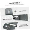 CAXUSD 10pieces Audio Speaker Hanging Bracket Durable Wall-Mounted Hook for Surround Sound Systems and Home Entertainment Easy to Install for Speakers and Wall Art view 3