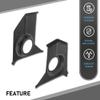 CHEDA Vintage Speaker Kick Panel Without Speaker Compatible with Ford Mustang 1967-1968. view 3