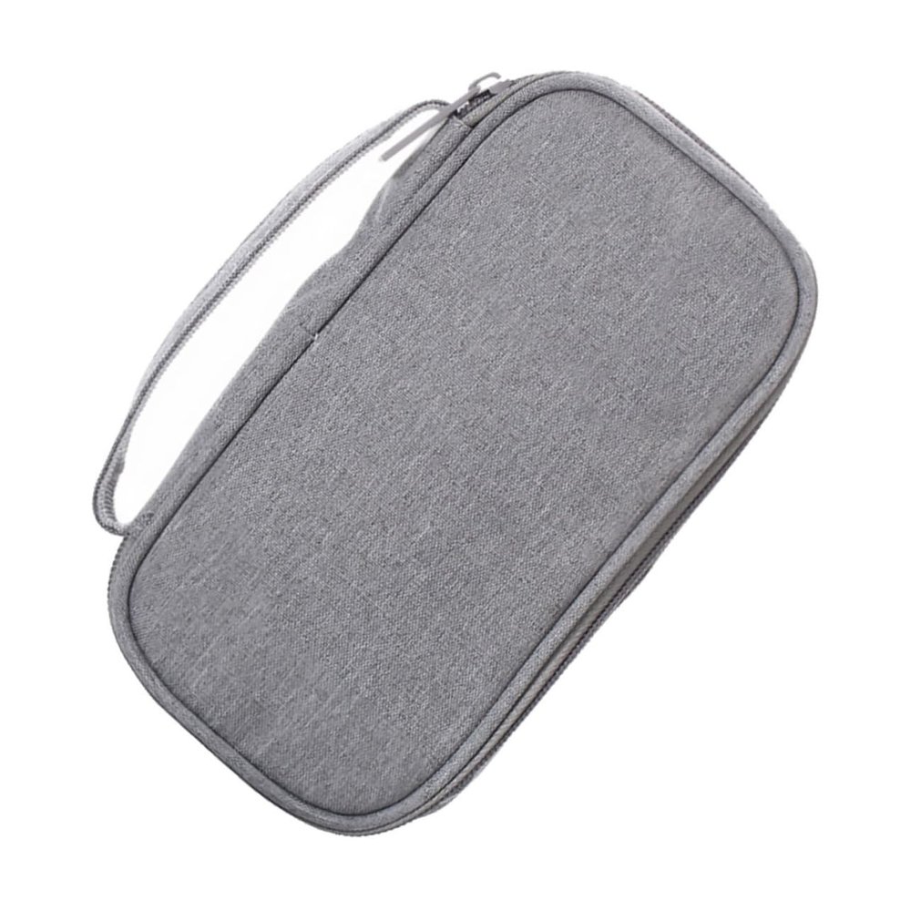 MERRYHAPY Oxford Cloth Digital Storage Bag Travel Pouch for Power Bank Headset Cable Organizer