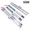 1U Static Ready Rails Kit 053D7M 53D7M Compatible with Dell PowerEdge R320 R420 R620 R330 R430 R630 R440 R640 view 3