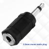 3.5mm Mono to Stereo Adapters, 2 Pack 1/8" Mono Male Plug to 1/8" TRS Stereo Female Jack Headphone Accessories for Headphone Radio view 4