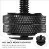 ARTIBETTER 3pcs Tripod Adapter for DSLR Camera Hot Shoe Mount Adapter Metal Screw Easy Install for Cameras view 2