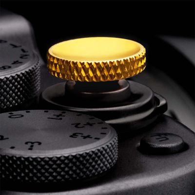 Fujifilm Camera Soft Release Button: 3 Pcs Shutter Button of Camera Accessories - Fuji Fujifilm X-M5 X-T5 X-T4 X-T3 X-T30 X-T30 II X-T20 X-PRO3 X100VI X100V X-E4 X-E3 (Gold)