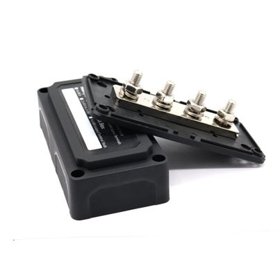 ARTIBETTER 48v Glass Fiber Reinforced Nylon Boat Power Distribution Block Negative Terminal Strip for Rv Truck Camper