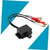 Veemoon Universal Car Audio Amplifier Bass Volume Regulator 12v Remote Level Controller Inputs Easy to Install Metal Casing view 3