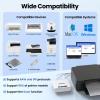 Xiiaozet Wireless USB Server, Print Server, Share a USB Device (Printer, Scanner or More) Over LAN via Ethernet or WiFi Network  Easy Setup (LK100EW) view 4