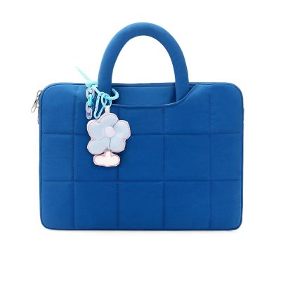 14.1 Inch Laptop Bag for Women 16.1 Inch Waterproof Laptop Protective Briefcase Handbag for Macbook Air Pro(Blue,15-16")