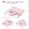 14.1 Inch Laptop Bag for Women 16.1 Inch Waterproof Laptop Protective Briefcase Handbag for Macbook Air Pro(Blue,15-16") view 3