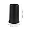 CAXUSD 5pcs Plastic Speaker Port Tube Subwoofer Port Tube for Home Speaker Bass Reflex Outlet Sponge Plug view 2
