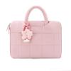 14.1 Inch Laptop Bag for Women 16.1 Inch Waterproof Laptop Protective Briefcase Handbag for Macbook Air Pro(Pink,15-16") view 1