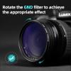 7artisans GND 0.9 Rotatable Soft Gradual Filter (3 Stops) 46mm/49mm/52mm/55mm/58mm/62mm/67mm/72mm/77mm/82mm GND 0.9 Neutral Gray Graduated Filter Lens(77mm) view 4