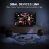Ainostone Bluetooth 5.3 Transmitter Receiver for 2 Headphones 3-in-1 Audio Adapter with Bypass Low Latency LCD Display ON/OFF Switch Volume Control Optical AUX RCA for Headphone Speaker TV Home Stereo view 4