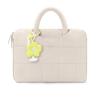 14.1 Inch Laptop Bag for Women 16.1 Inch Waterproof Laptop Protective Briefcase Handbag for Macbook Air Pro(Beige,15-16") view 1