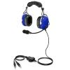HELETUL Aviation Pilot Headset with Passive Noise Reduction for Flight School Student, PNR General Aviation Headsets for Pilots, Dual GA Plug, Mono and Stereo, with MP3 Input view 2