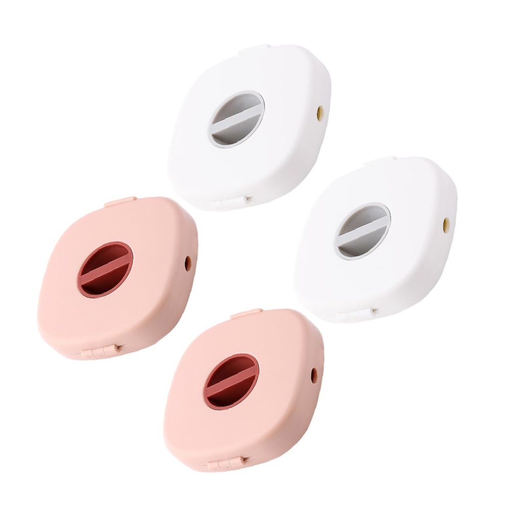 CAXUSD 4pcs Cable Cord Winder Charging Wire Management Case for Phone Accessories Organizer Box