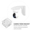 CAXUSD 3pcs Security Camera Fixed Bracket Sturdy and Practical Mounting Support for Easy Installation and Reliable Use for Security Camera Setup view 3
