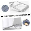 BRIGHTFUFU Alloy Laptop Bracket Multipurpose Notebook Stand Elevation Laptop Stand view 4