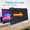 CUIYMXSC Laptop Privacy Screen Filters, 24-Inch Blue Light Anti-Glare Privacy Screen Filter Widescreen 16&9 Monitor Removable Privacy Filter view 4