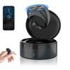 Fingertip Wireless Bluetooth Remote Control,TIK-to-k Remote Control APP Kindle Page Turner, Scrolling Rings Rechargeable Camera Video Recording Remote for Phones Tablets (Black) view 1