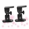 ARTIBETTER Zinc Alloy Speaker Mounts 2pcs Wall Mount Brackets Surround Sound Compatible Tilt Turn Mechanism 180 Adjustment view 2