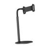 ARTIBETTER 1pc Adjustable Telescopic Phone Holder Stand for Tablets Smartphones Ergonomic Design for Home Office Use Black Color Material Reduces Neck Strain view 1