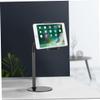 ARTIBETTER 1pc Adjustable Telescopic Phone Holder Stand for Tablets Smartphones Ergonomic Design for Home Office Use Black Color Material Reduces Neck Strain view 3