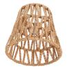 Levemolo Replacement Lampshade Ceiling Light Woven Paper Rope Lampshade for Home view 1