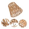 Levemolo Replacement Lampshade Ceiling Light Woven Paper Rope Lampshade for Home view 3