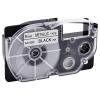 GREENCYCLE 50PK Compatible for XR-9SR XR-9SR2S AR9SR AR9SR2S 9mm 0.35" Black on Silver Label Maker Tape for KL-C500 KL-P30 KL-P40 KL-SA10 KL-T70 view 1