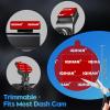 5pcs Sticky Adhesive Pad for Dash Cam Mount, Double-Sided Strong Mounting Tape Circle Sticker Replacement for Car Windshield Dashcam Windscreen Window Glass Suction Cup Camera Holder (63mm/ 2.48") view 2