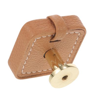 COOLHIYA Cupboard Handles Kitchen Cupboard Knobs Leather Drawer Knob Door Dresser Cabinet Pulls Brushed