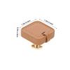 COOLHIYA Cupboard Handles Kitchen Cupboard Knobs Leather Drawer Knob Door Dresser Cabinet Pulls Brushed view 2