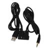 Mobestech Flush Mount USB Extension Cable with Audio Data Installation for Car Audio Modifications Compatible with Various Vehicle Models view 1
