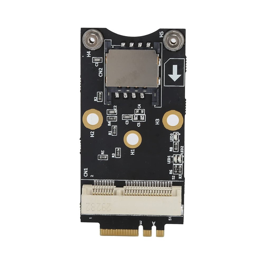 M.2 to Mini PCI E Adapter A E Key 3G 4G Module with SIM Card Slot Expansion Board Assembly