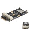 M.2 to Mini PCI E Adapter A E Key 3G 4G Module with SIM Card Slot Expansion Board Assembly view 4