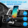 Boannice AUX Bluetooth Car Adapter, Bluetooth 5.3 Receiver for Car Stereo, Home Stereo System, Wired Headphones and Speakers, Hands-Free Calling with TF Card Slot view 3