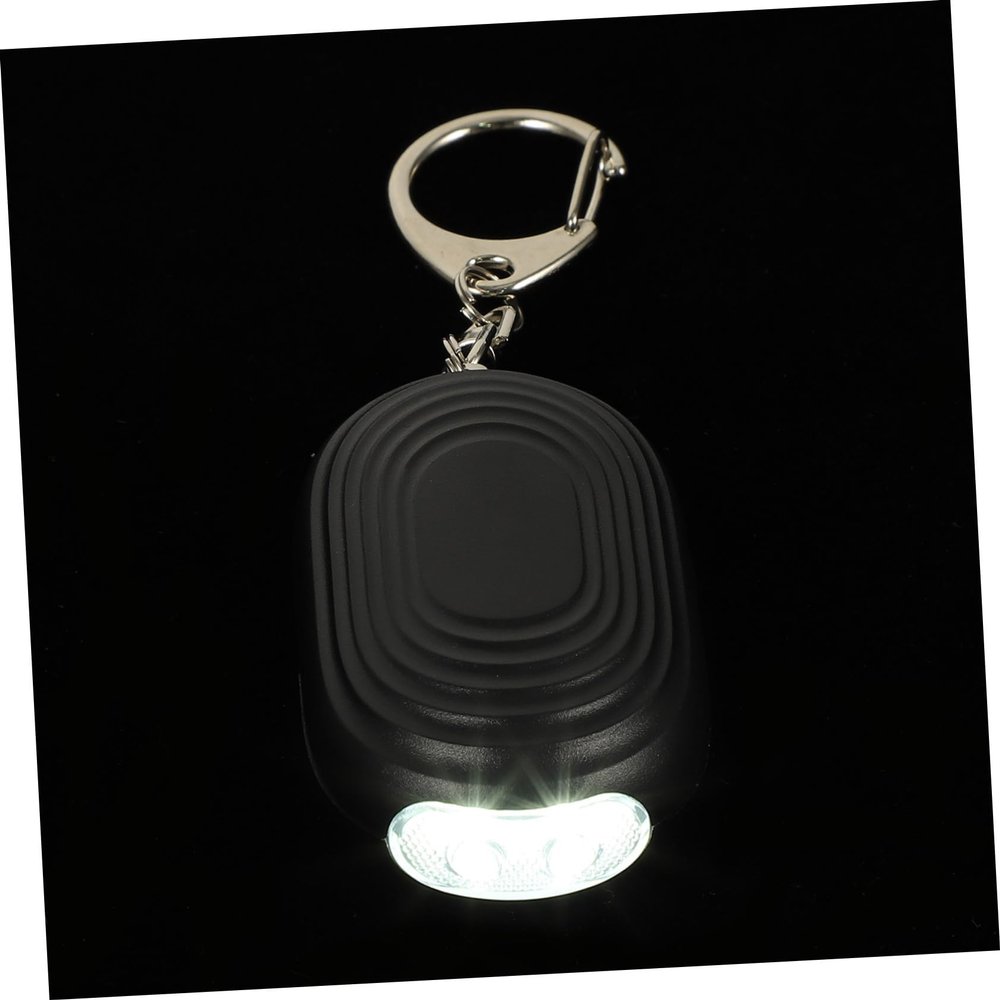 MERRYHAPY Personal Immersion Alarm Boys and Girls Women's Led Strobe Alarm Emergency Alarms Abs Material Keychain Flashlight