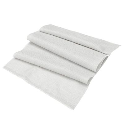 LIFKICH Speaker Fabric Cloth for Vintage Speakers Acoustic Mesh Grill Cover Scratch-Resistant Light Transmittance Home Theater Ktv Boxes Retro Linen Material Light Gray