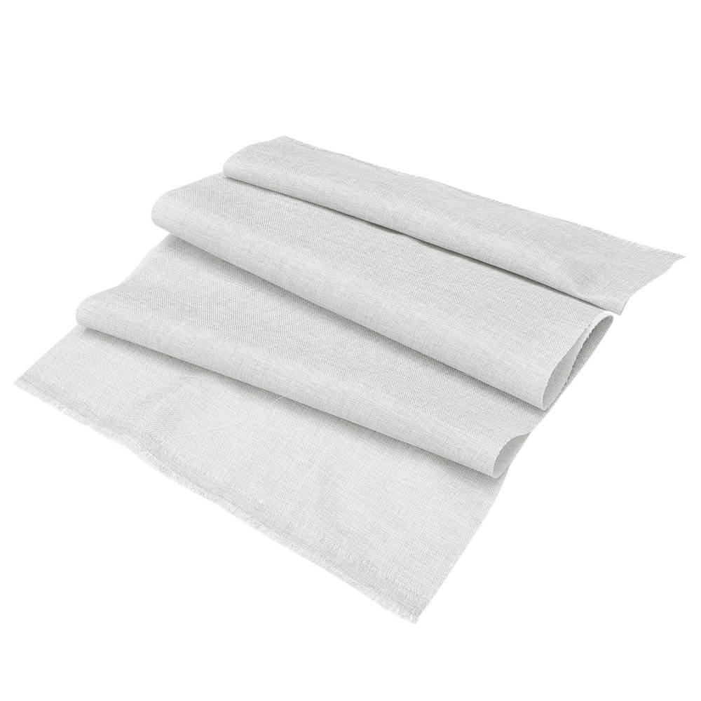 LIFKICH Speaker Fabric Cloth for Vintage Speakers Acoustic Mesh Grill Cover Scratch-Resistant Light Transmittance Home Theater Ktv Boxes Retro Linen Material Light Gray